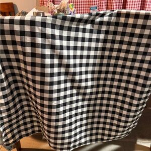 Black and White Curtains